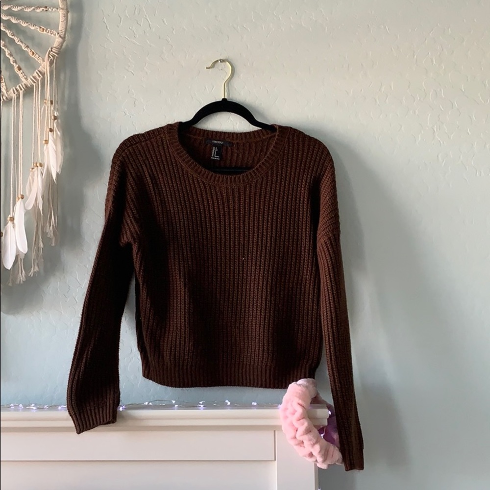 Dark Brown Sweater